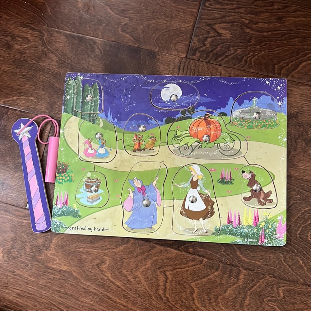 Magnetic Disney Cinderella puzzle
